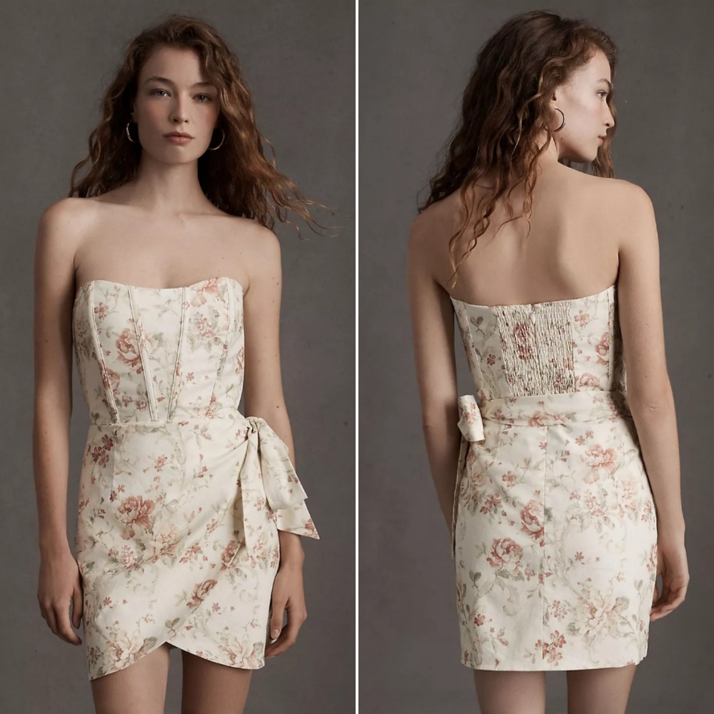 V. Chapman 🌷 Nasturtium Mini Dress